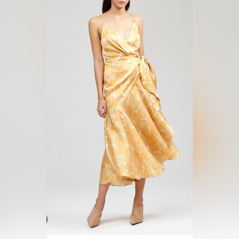 ACLER wrap party dress